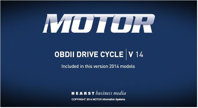 Motor OBDII Drive Cycle. multi db motor obdii dc 2.