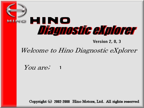 Hino DX v2, дилерский грузовой софт, рис. 1. toyota hino dx2 v2 1.