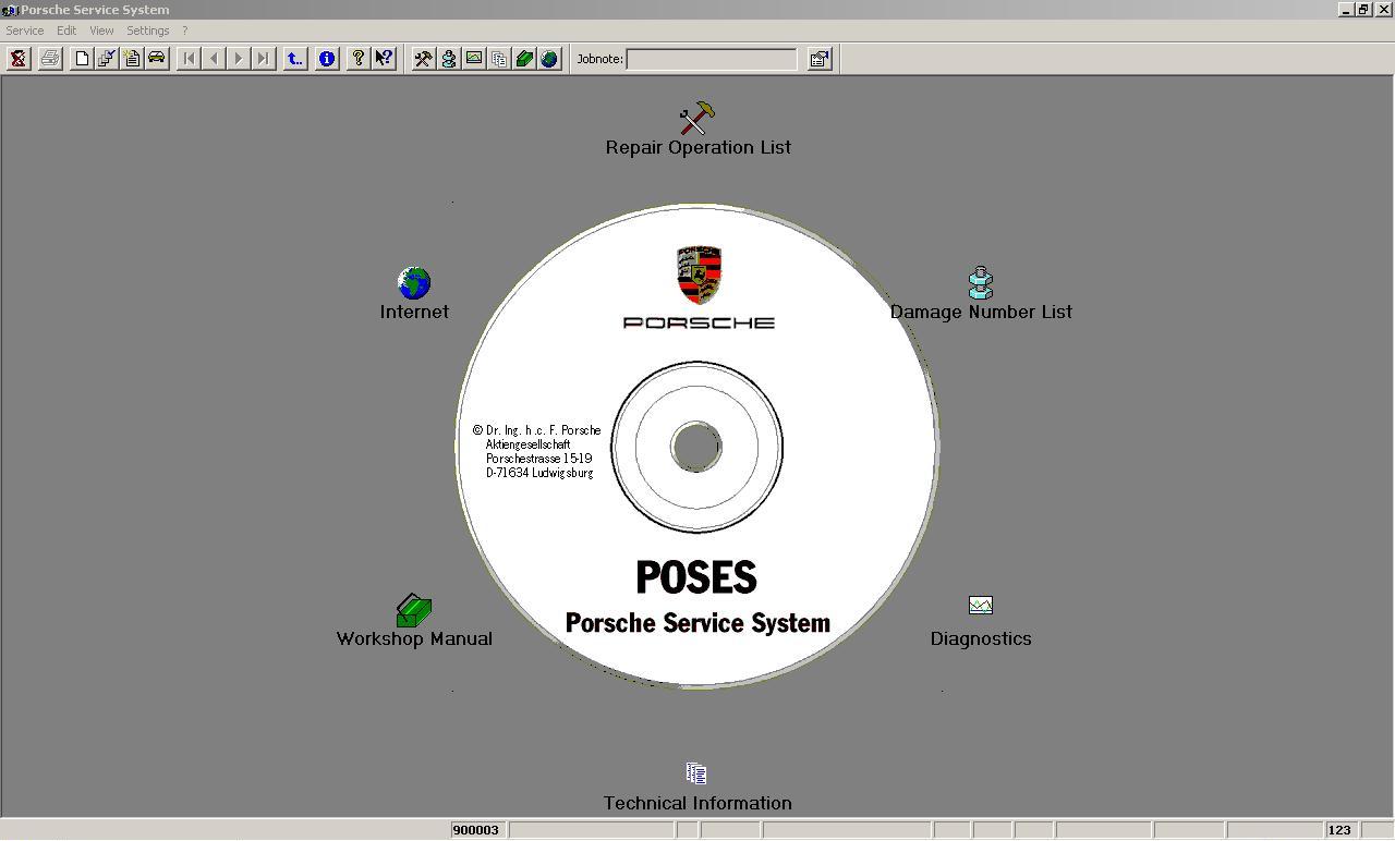 Porsche Poses, программа, руководство по ремонту, рис. 1. vwag porsche poses 1.