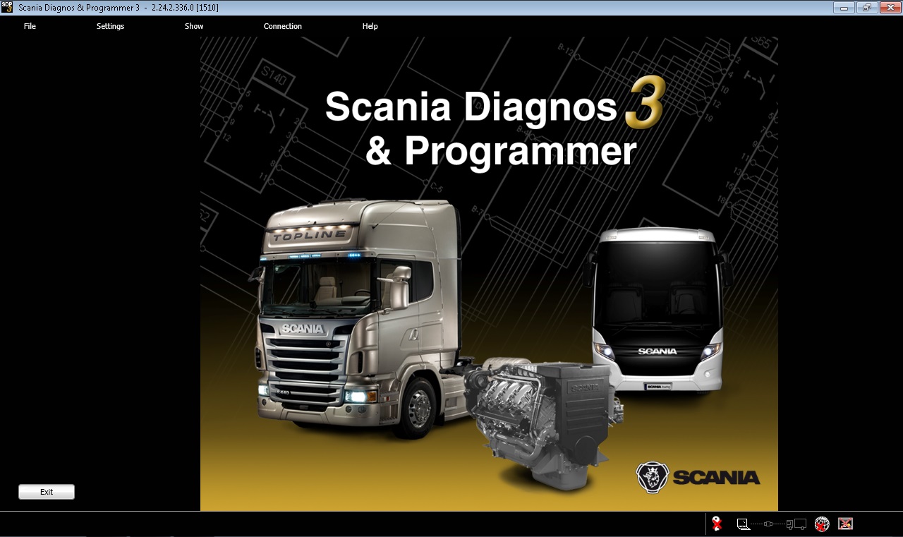 Scania SDP3, программа для диагностики. vwag scania sdp3.