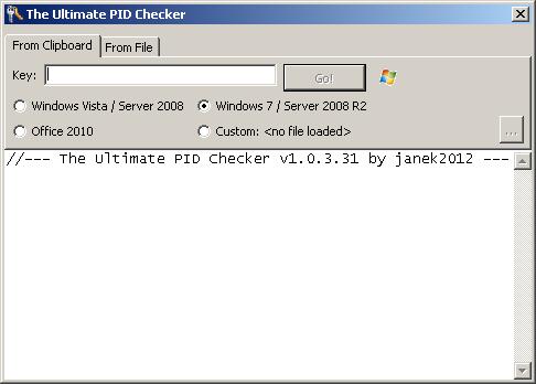 Windows Product Key Checker, проверка ключа и разная служебная информация. virus win del by hands the ultimate pid checker by janek2012 v1.0.3.31.