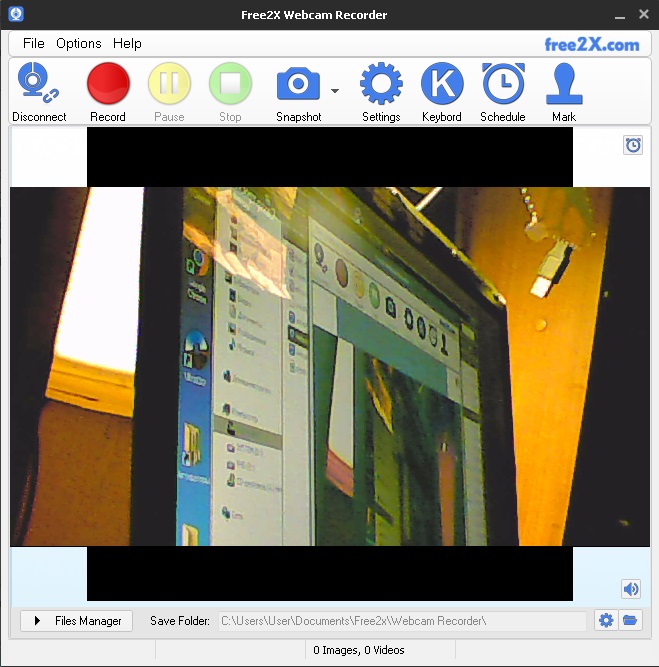 Софт на ПК для веб-камер и видеорегистраторов, программа Free2x Webcam Recorder. webcam soft free2x webcam recorder.