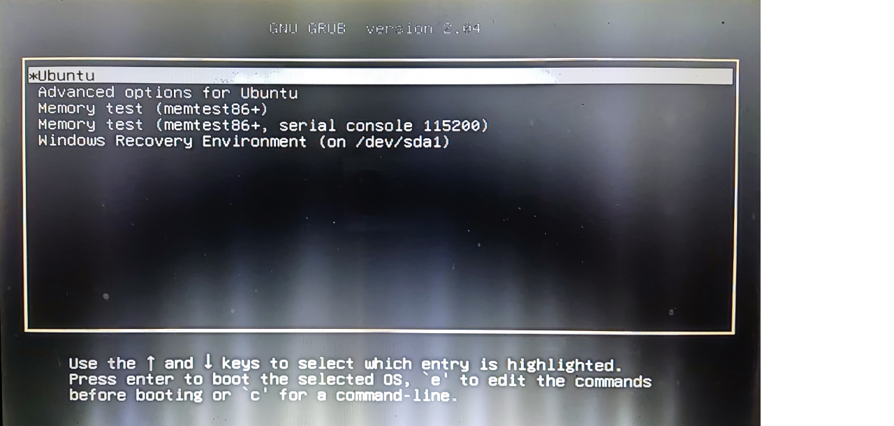 То, ради чего нужна программа Rescatux и мастер Rescapp - GRUB 2 загрузочное меню. boot linux livecd from hdd fig 80 grub 2 menu.