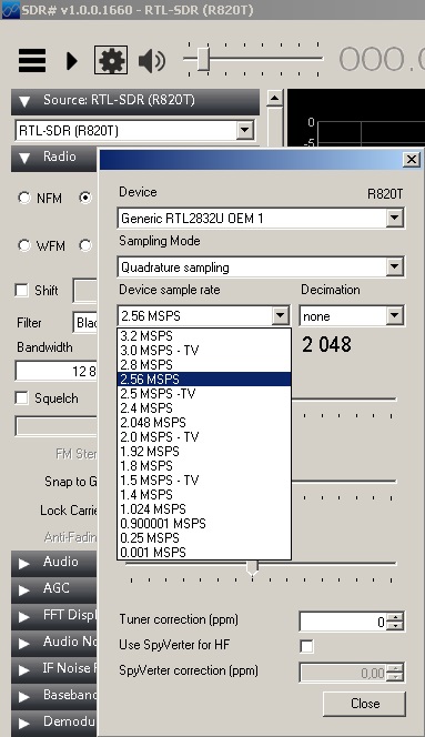 RTL SDR, SDRSharp, PAL SECAM настройки плагина. test tv digit dvb t2 rtl sdr v3 sdrsharp pal secam tv plugin setting.