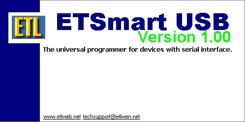 ETSmart USB v1.00 заставка. pr etsmart usb v100 1.