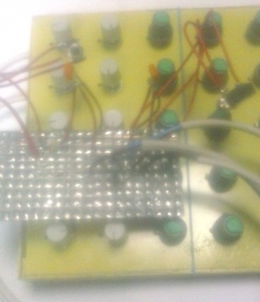 Резисторные линейки, магазин сопротивлений для настройки транзисторных каскадов. mic mixer preamp resist adjust device.