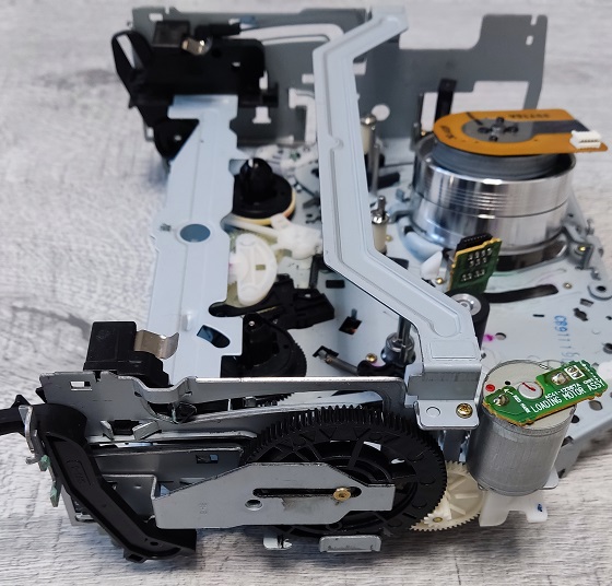 Samsung SVR-121, loading motor assy, редукторный узел загрузчика. 