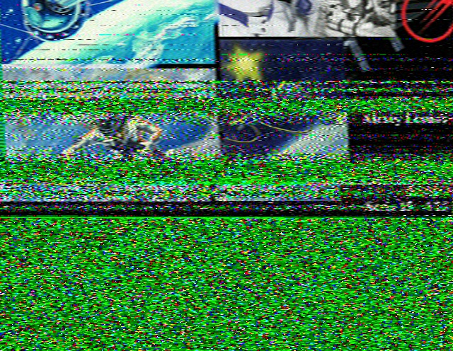 Первый успешный прием изображения SSTV телевидения из космоса с МКС на RTL SDR.