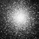 Шаровое звездное скопление M 13, NGC 6205 в созвездии Геркулеса, Hercules Globular Cluster, вид в телескоп диаметром 450 мм. telescope 10 18d0 457mm.