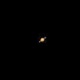 Сатурн, вид в телескоп при увеличении 50х. telescope 10 3d5 90mm.